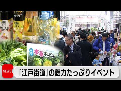 江戸街道の歴史・伝統にふれ旅気分味わう「江戸街道ぶらり旅」