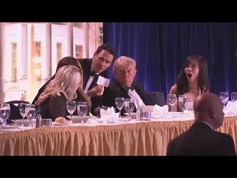 トランプ氏　出席の夕食会で発砲事件　2時間後の会見で「平和的な方法で解決」訴える(2026年4月26日) サムネイル