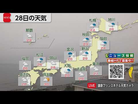 5月28日の天気 サムネイル