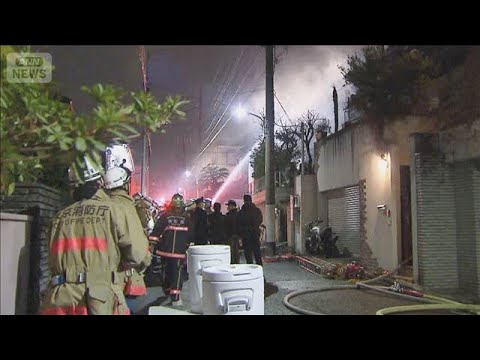 【速報】東京・大田区で住宅火災　1人死亡　住人の高齢女性か(2026年3月20日)