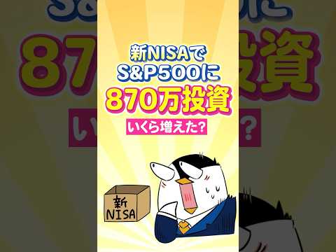 【リアルな結果】新NISAでS&P500に870万投資したらいくら増えた？ サムネイル