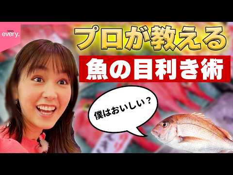 【桐谷美玲“キリモリ”】プロ直伝！春の魚の目利き術…おいしい鯛やマグロの選び方は！？『every.特集』 サムネイル