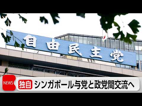 【独自】自民党 シンガポール与党と7月交流へ サムネイル
