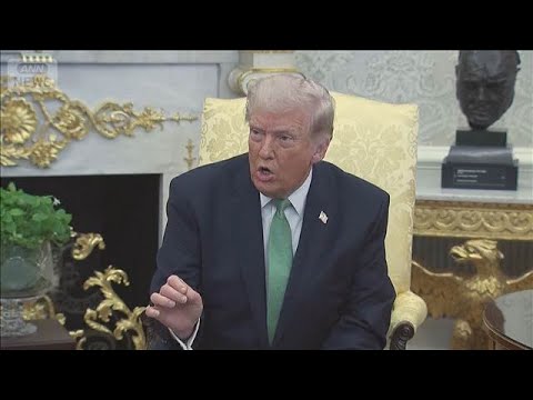 トランプ大統領　イランのガス田攻撃支持も追加攻撃は反対(2026年3月19日)