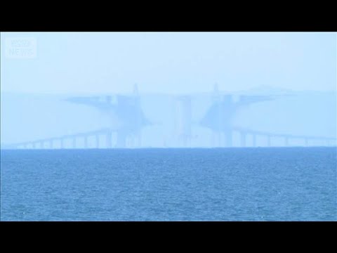 富山・魚津市で蜃気楼が発生　肉眼ではっきり…8年ぶりの“Aランク”(2026年4月26日) サムネイル