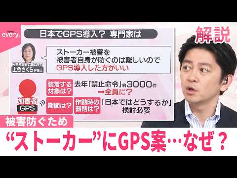 【みんなのギモン】“ストーカー”にGPS案  なぜ？ サムネイル