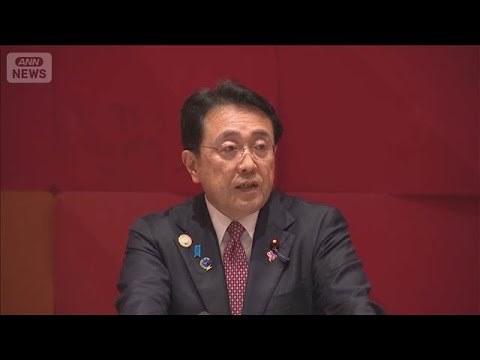 赤沢経産大臣が中国の閣僚と立ち話 高市総理「台湾有事」発言以降 日中閣僚の接触は初(2026年5月23日)