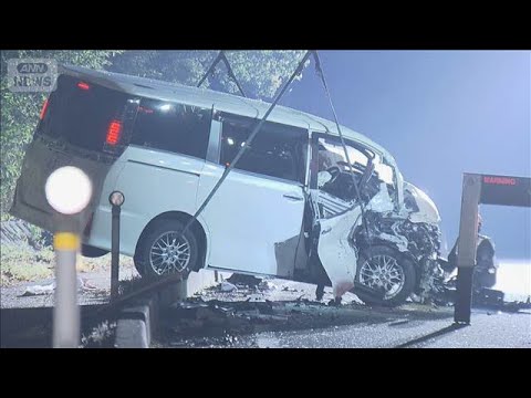 8歳男児ら2人が死亡　山口・美祢市の国道で車の衝突事故　(2026年5月5日) サムネイル