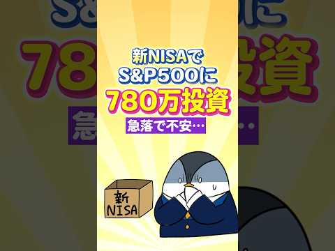 【急落で不安】新NISAでS&P500に780万投資した運用結果を公開！ サムネイル
