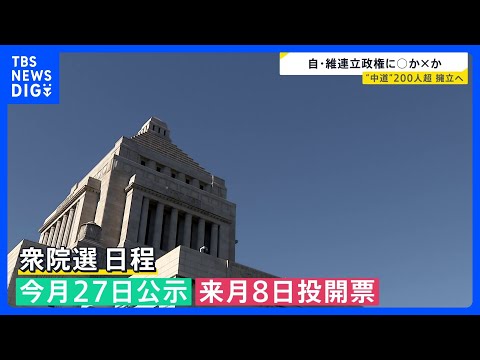 衆議院選挙公示まであと1週間　与野党のギアがあがる中…選挙ポスターなどを作成する会社は「全然時間が足りない」　雪国では… サムネイル