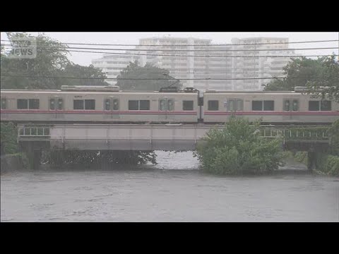 【台風6号】関東では約140万人に避難指示　東京でレベル4氾濫危険警報(2026年6月3日) サムネイル