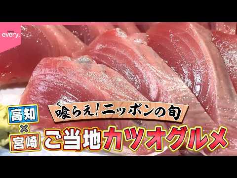 喰らえ！ニッポンの旬  初ガツオを深掘り『every.特集』 サムネイル