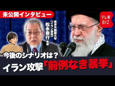イラン攻撃は「前例なき暴挙」イラン研究家が語る今後のシナリオは？【未公開インタビュー】 サムネイル