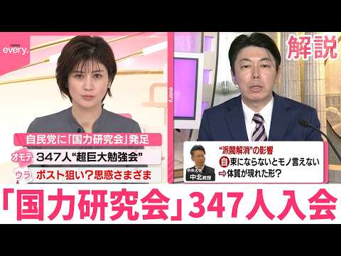 【自民｢国力研究会」】347人入会「大政翼賛会みたい」不参加の議員から批判も  設立のオモテとウラとは サムネイル