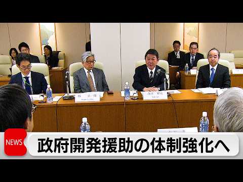 経済安保を強化へ　ODA実施体制の強化に向け有識者が初会合