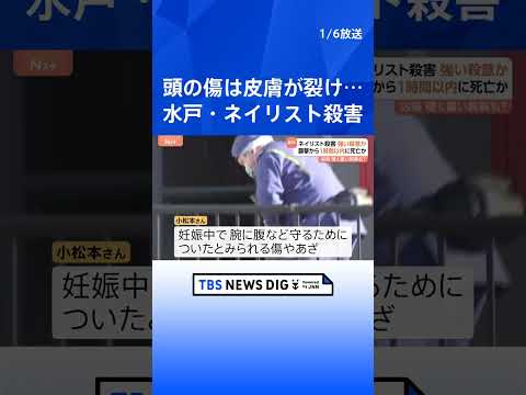 【犯人に“強い殺意” 】水戸ネイリスト殺害事件 頭の傷は皮膚が裂けた状態…女性は襲撃後1時間以内に死亡か　腕には妊娠中… サムネイル