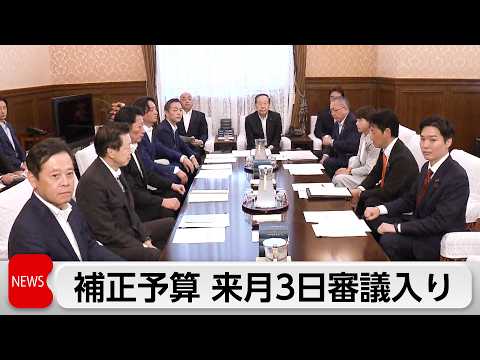 電気ガス料金支援など約3兆1000億円規模の補正予算案 6月3日に審議入り サムネイル