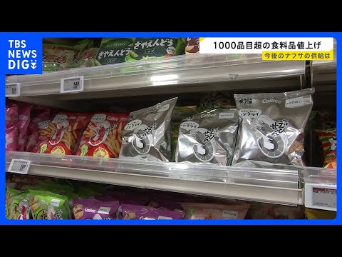 “ナフサ不足”で「かっぱえびせん」も白黒に…6月も食料品値上げは大幅増加　ナフサ国内生産減に赤沢大臣は「定期修理の集中… サムネイル