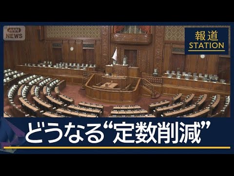 定数削減「比例45議席減」大筋で了承　自民が“具体案”提示【報道ステーション】(2026年6月9日) サムネイル