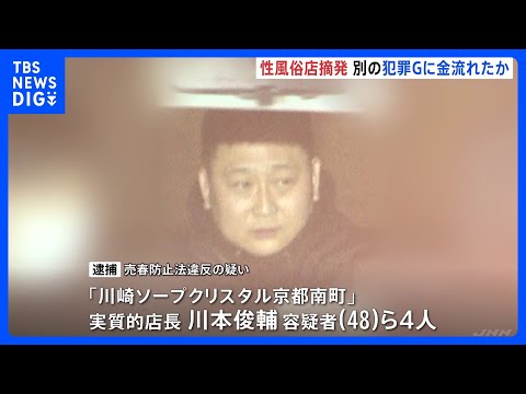 川崎市の性風俗店“店長”らを逮捕　女性に売春場所を提供か　1年で約5億6000万円の売り上げか　売上金が別の犯罪グルー… サムネイル