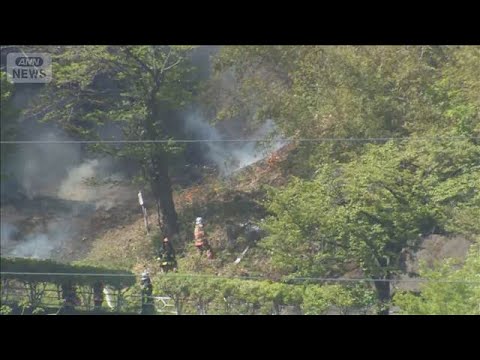 岩手・大槌町で新たな山火事　“鎮圧宣言”とは違う場所(2026年5月6日) サムネイル