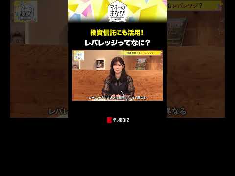 投資信託にも活用！レバレッジってなに？ マネーのまなび パックン 武藤十夢  投資 貯蓄 BSテレ東 テレ東biz