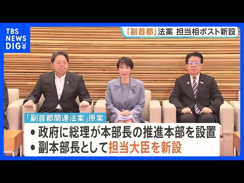 「副首都法案」原案が判明　担当大臣新設など盛り込む　維新の「大阪都構想」住民投票を念頭に特別区設置や「都」への名称変更… サムネイル