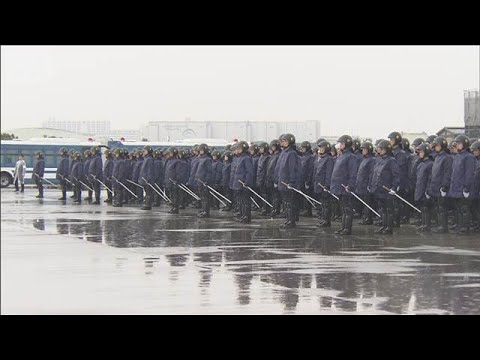 新隊員ら360人が合同訓練　警視庁　デモ隊暴徒化など想定　制圧訓練(2026年3月26日)