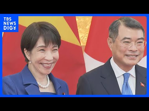 日ベトナム首脳会談　石油由来の医療物資などの安定確保に向け ベトナムによる原油調達の支援で一致｜TBS NEWS DIG サムネイル