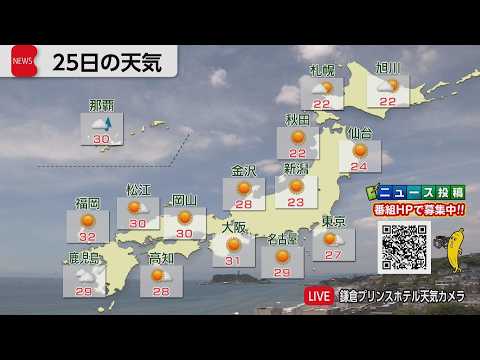 5月25日の天気 サムネイル