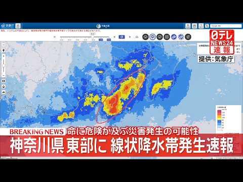 【台風6号】関東地方に最接近へ  太平洋側では線状降水帯発生  大雨・土砂災害に警戒 ── ニュースライブ（日テレNE… サムネイル