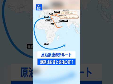 アメリカのイラン攻撃で不安･･･ホルムズ海峡を通らない“新ルート”拡大で原油調達にメドも　「船賃」「原油の質」に課題？… サムネイル
