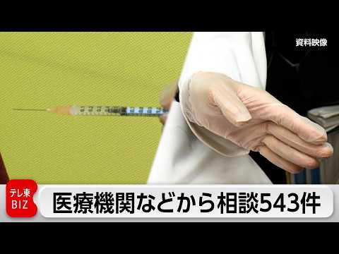 医療機関やメーカーから相談543件　中東情勢受け供給懸念