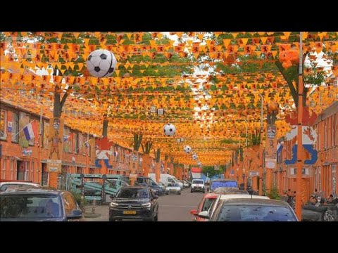 街をチームカラーに染めW杯応援！ オランダ「オレンジ通り」全長1km「絶対優勝！」(2026年6月13日) サムネイル