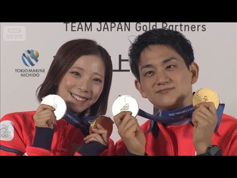 【ミラノ五輪】りくりゅうペア 会見で喜び語る「諦めないことの大切さ学べた」(2026年2月17日) サムネイル
