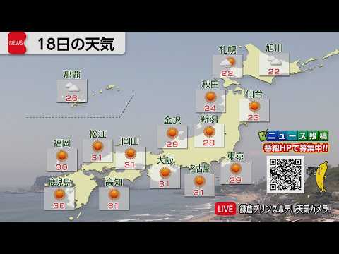 5月18日の天気 サムネイル