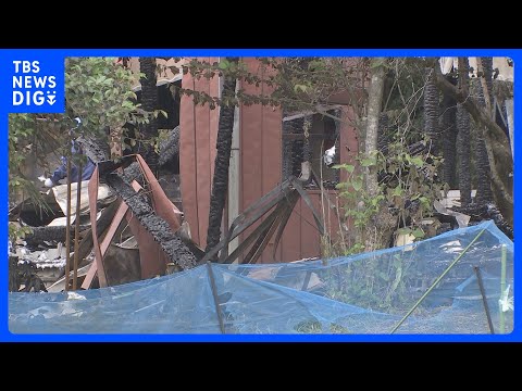 木造平屋建て住宅が全焼　焼け跡から1人の遺体　住人の90代女性か　栃木・大田原｜TBS NEWS DIG サムネイル