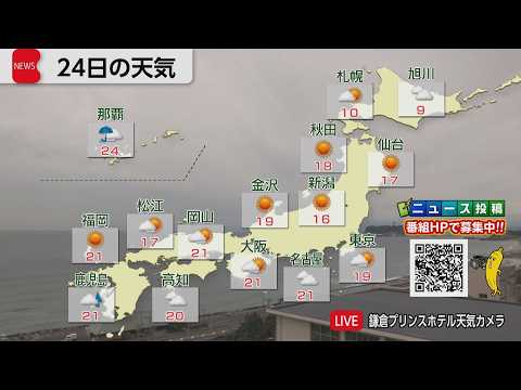 4月24日の天気 サムネイル