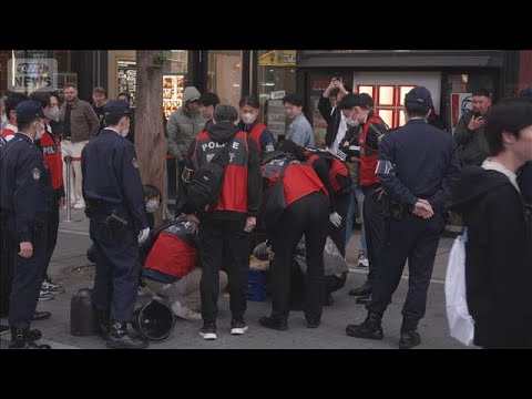 新宿・歌舞伎町「トー横」 GW連休前に一斉警戒(2026年4月25日)