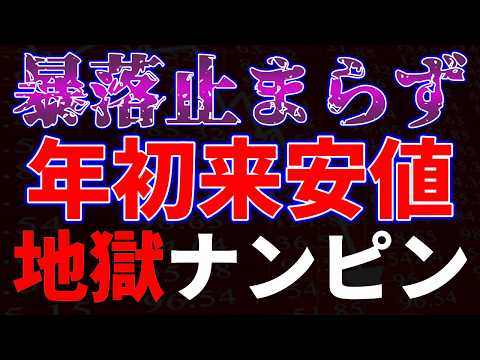 暴落止まらず年初来安値更新！地獄ナンピン サムネイル