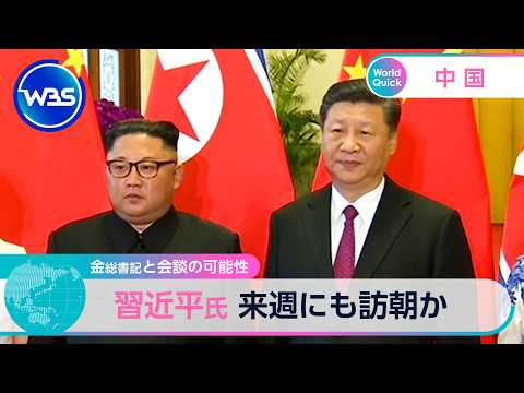 金総書記と会談の可能性 習近平氏 来週にも訪朝か【WBS】 サムネイル