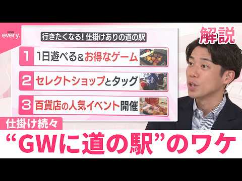【道の駅】GWに仕掛け続々のワケ  セレクトショップとのタッグも【なるほどッ！】 サムネイル