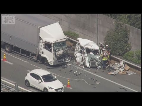 トラックなど7台事故 搬送3人中、男性1人が重体　福岡・九州道【スーパーJチャンネル】(2026年5月29日) サムネイル