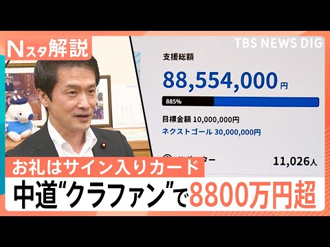 中道改革連合の“クラファン”に8800万円超殺到も「まだ足りない」　始めた理由は深刻な“懐事情”【Nスタ解説】｜TBS… サムネイル