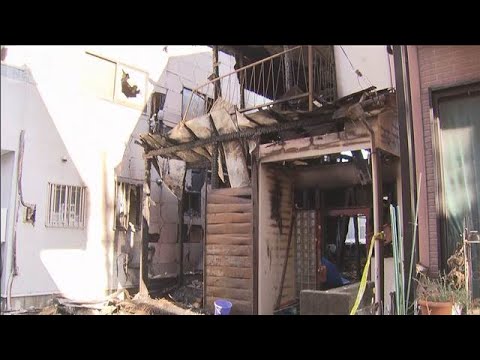 埼玉・所沢市で住宅3軒を焼く火事　1人死亡(2026年1月25日) サムネイル