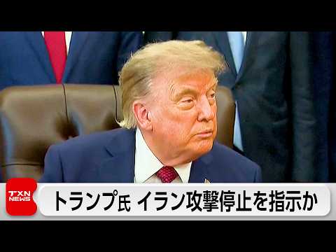 トランプ大統領 イラン攻撃停止を指示 迎撃ミサイル在庫減少も影響か