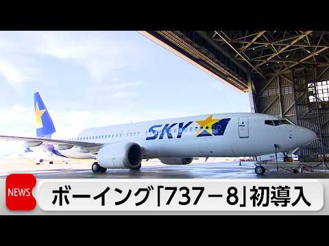 国内航空会社で初　スカイマークがボーイング737ー8を導入 サムネイル