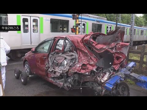 東武鉄道のアーバンパークラインの駅で列車と車が衝突　車の女性が軽いけが(2026年5月22日) サムネイル