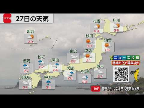 5月27日の天気 サムネイル