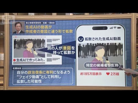 『本物が偽物に』『エンタメがフェイクに』…フェイク動画に“異変”対策は【報道ステーション】(2026年2月5日) サムネイル